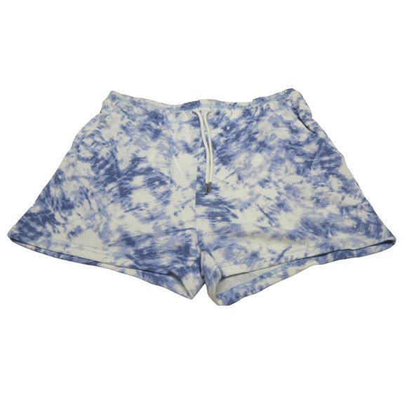 Halston tie dye French terry drawstring Riviera shorts - Picture 3 of 14